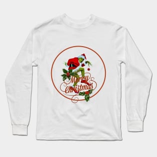 Grinch Stole Christmas Movie Design Long Sleeve T-Shirt